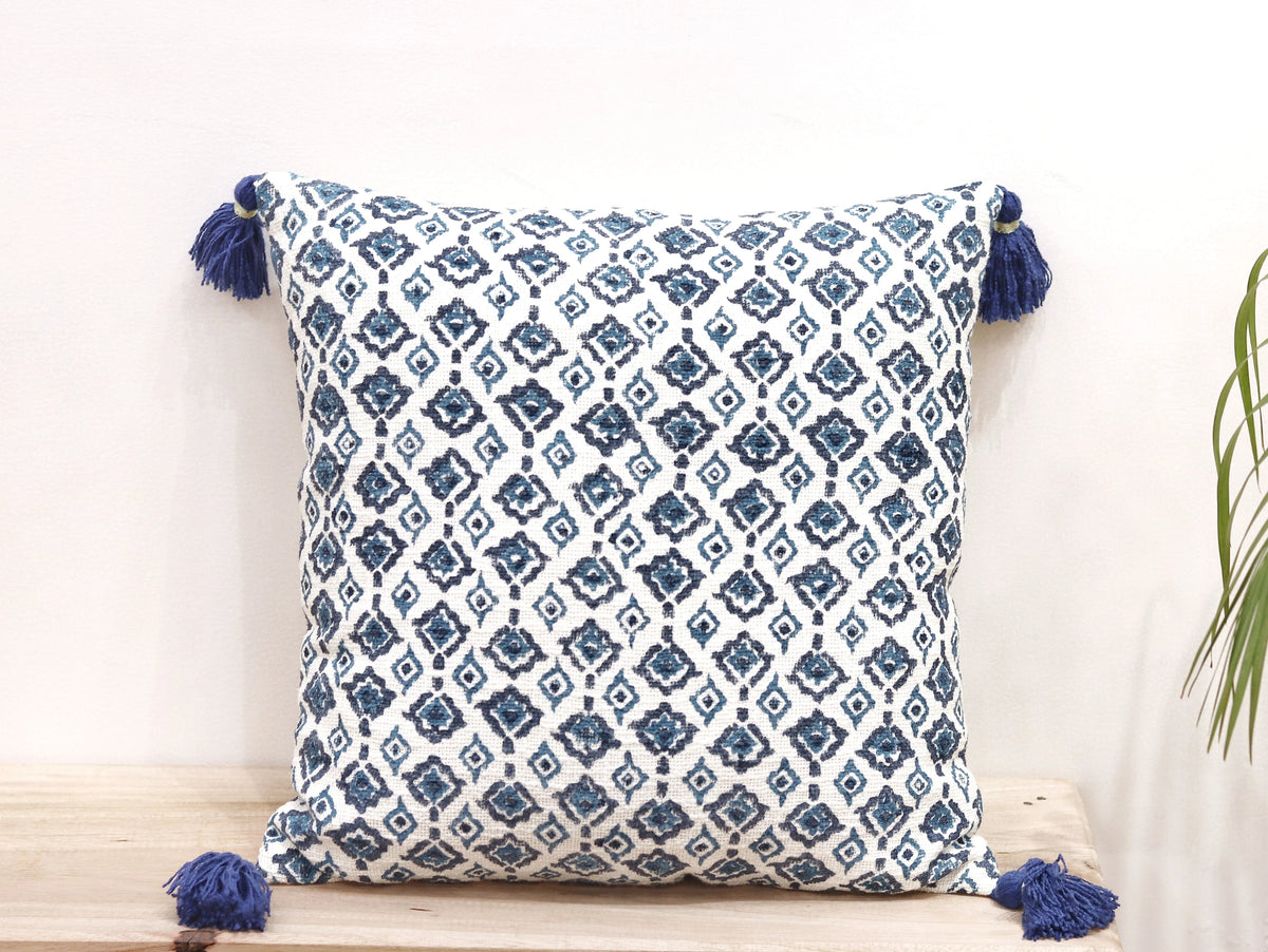 Hand Block Printed Cushion Cover