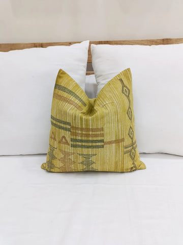 Graphic Design Embroidered Cushion Cover