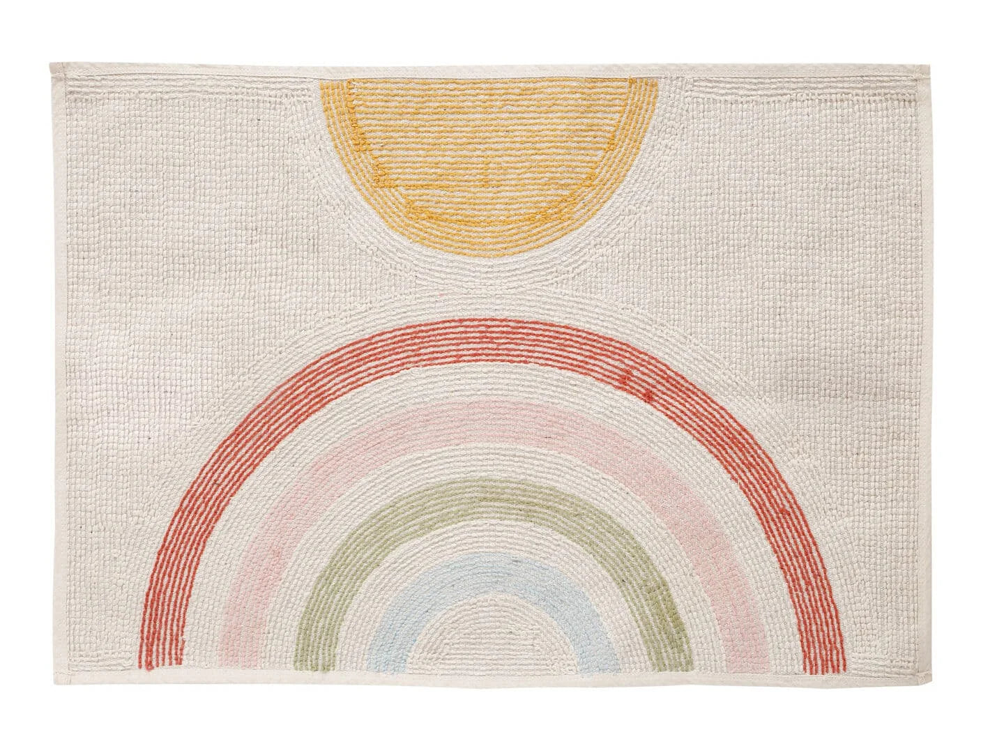 Rainbow Bath Mat Tufted Bath Rug