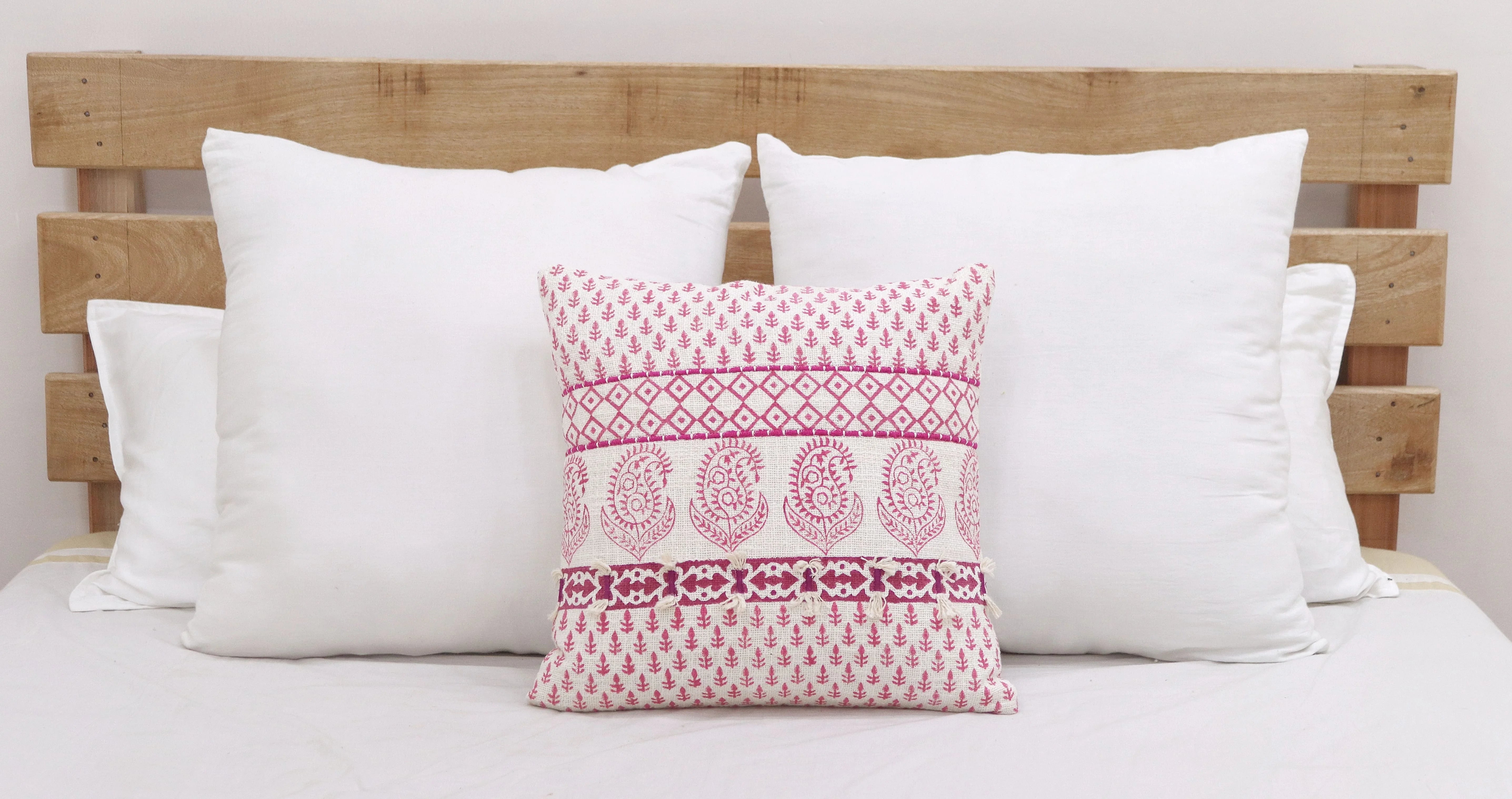 Indian hand block Printed cushion cover