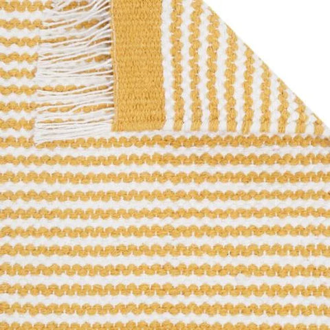 Handmade Boho Yellow Cotton Table Placemats: Urban Adorn