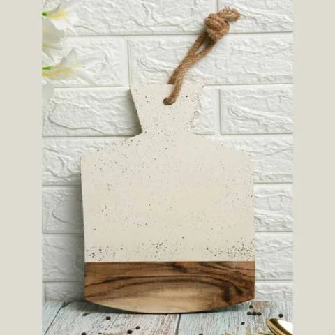 Marble and Wood Chopping Board | Elegant Kitchen Essential