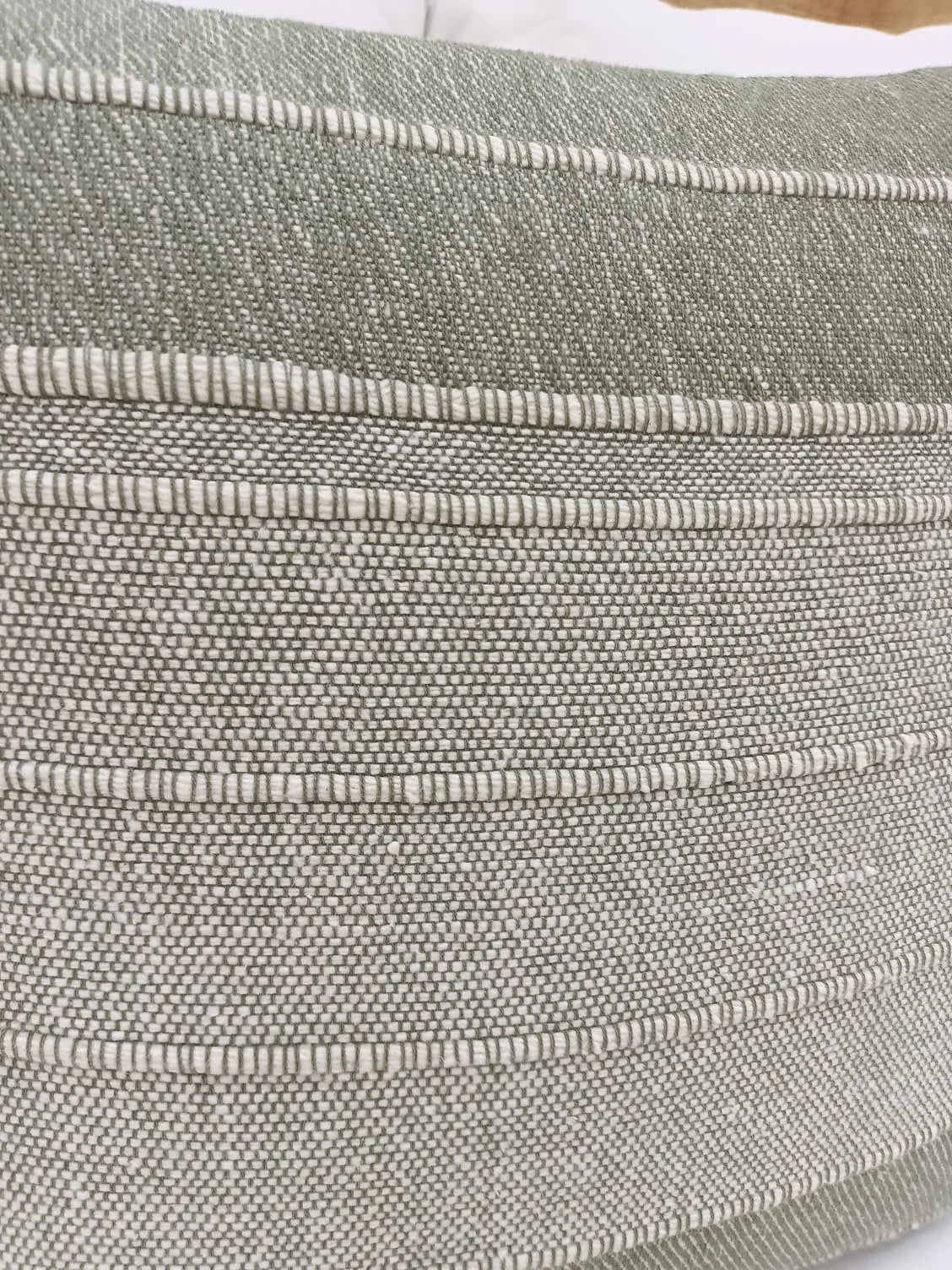Textured Cotton Boho fringes Cushion Cover